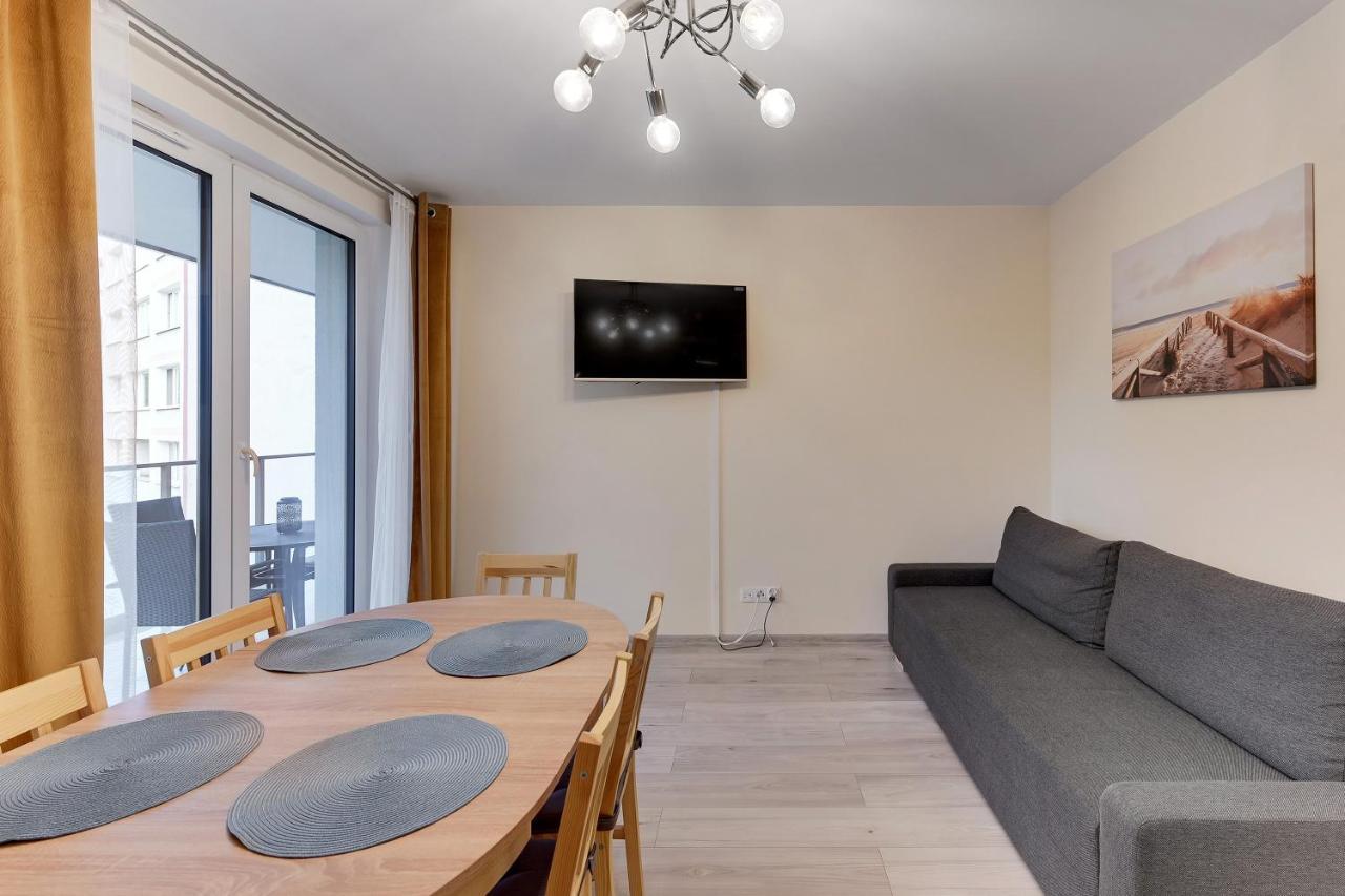 Gdansk Centrum - Apartament 3 - Pokojowy Z Duzym Tarasem Экстерьер фото