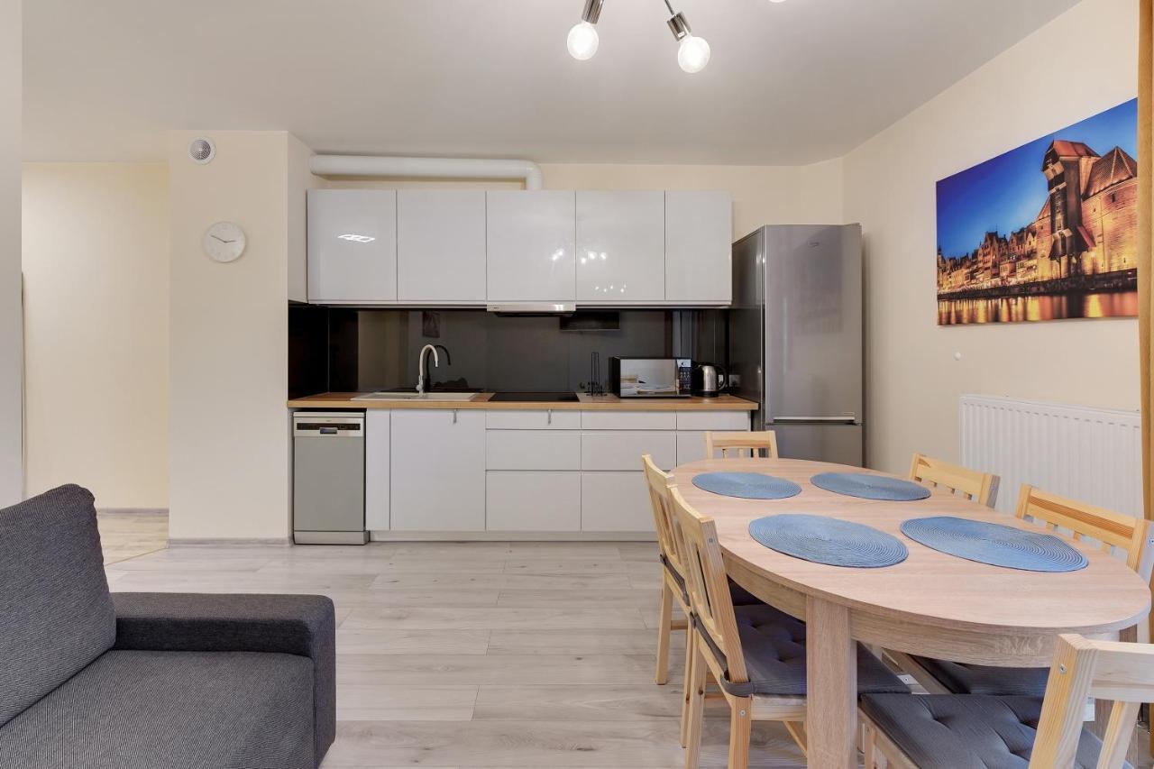 Gdansk Centrum - Apartament 3 - Pokojowy Z Duzym Tarasem Экстерьер фото