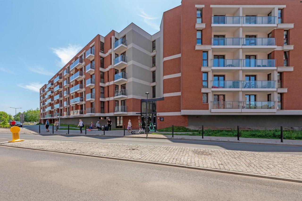 Gdansk Centrum - Apartament 3 - Pokojowy Z Duzym Tarasem Экстерьер фото