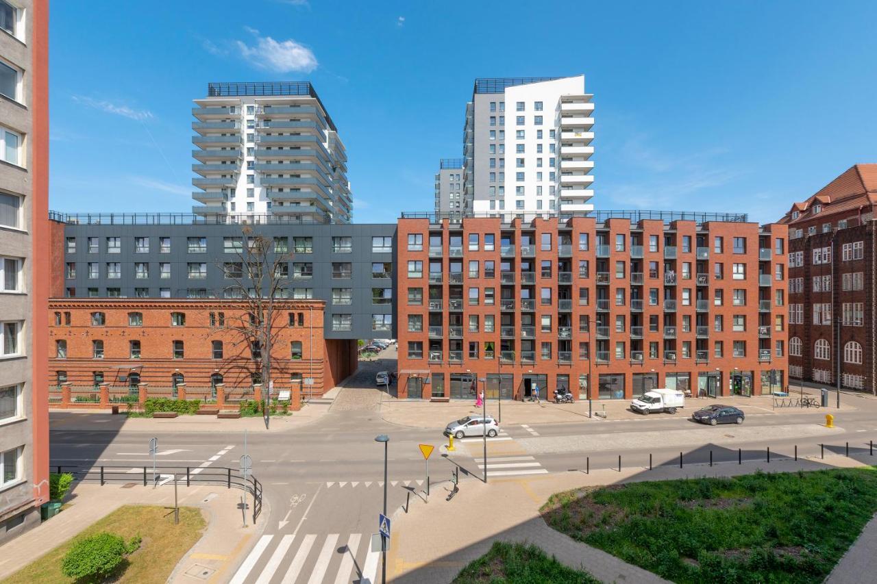 Gdansk Centrum - Apartament 3 - Pokojowy Z Duzym Tarasem Экстерьер фото